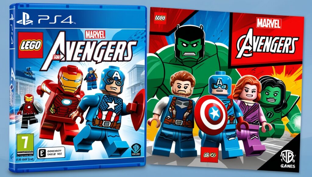 Lego Marvel- jogos de PS4 para crianças