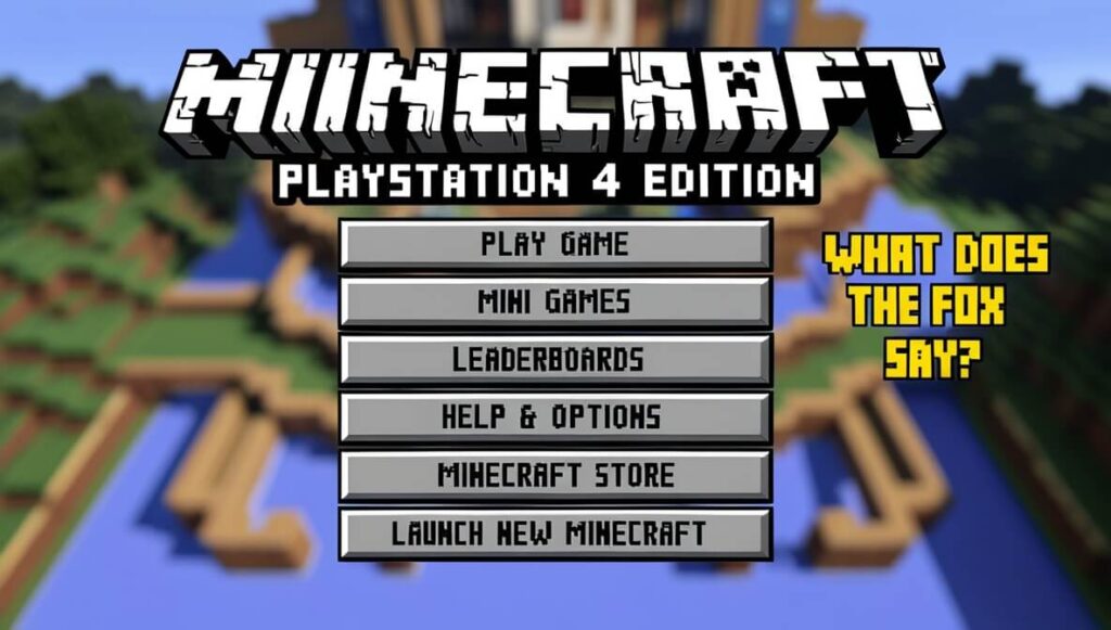 Minecraft Melhores jogos de ps4 para crianças