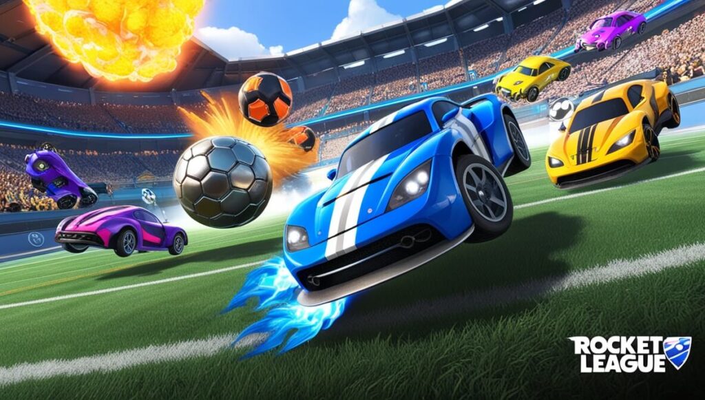 Rocket league-melhores jogos para crianças